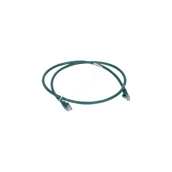 Патч-корд категория 6 U/UTP зеленый LSZH (3м) LEGRAND 051860