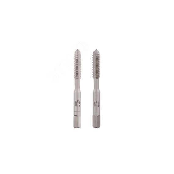 Метчик №6 -32-UNC (Комплект 2шт) DIN352 HSS 2B 60 градусов 45мм a=3,0 (CzTool) Bucovice 145006-2
