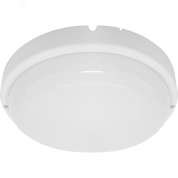 Светильник светодиодный ДБП-12w с акустическим датчиком 6500К 900Лм IP65 с дежурным режимом круглый белый FERON AL3018