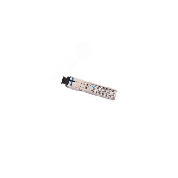 Модуль промышленный SFP, WDM, 155mbs/1.25Гб/c Gigalink GL-OT-SG08SC1-1310-1550-I-D