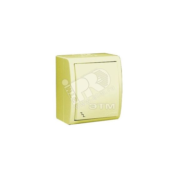 15 Aqua Выключатель проходной (переключатель) IP54 10А 250В винтовой зажим S15A слоновая кость Simon 1594201-031