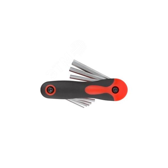 Ключи шестигранные CrV 8 шт(1.5-8 мм) складные FIT 64182