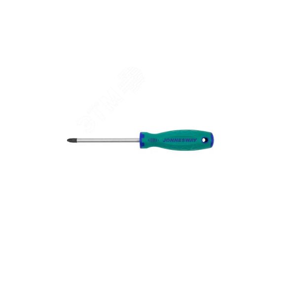 Отвертка стержневая крестовая ANTI-SLIP GRIP, PH3x125 мм Jonnesway D71P3125