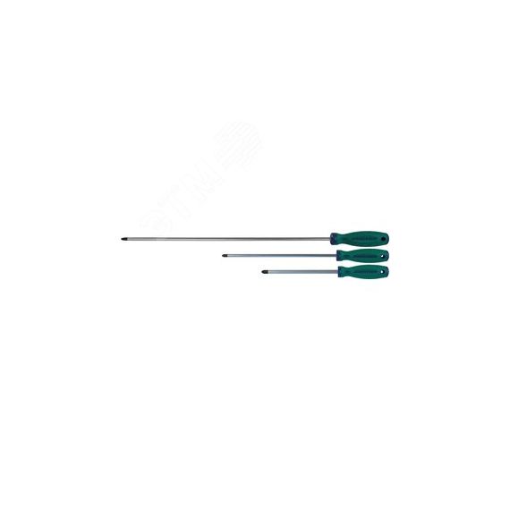 Отвертка стержневая крестовая ANTI-SLIP GRIP, PH3x150 мм Jonnesway D71P3150