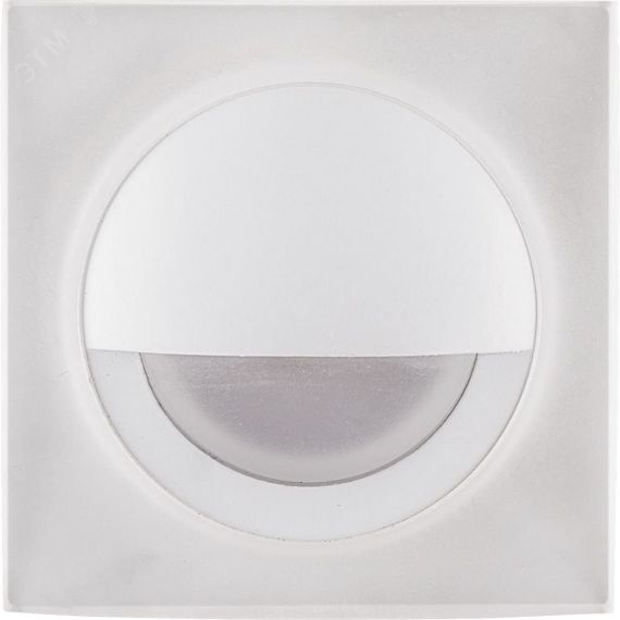 Светильник светодиодный ДВО-3w 4000К 210Лм квадратный белый FERON LN008