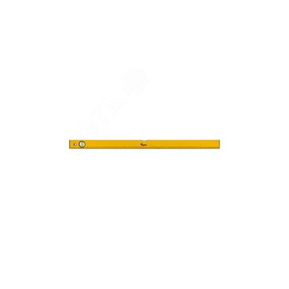 Уровень ''Базис'', 2 глазка, желтый корпус, шкала 800 мм КУРС 17994
