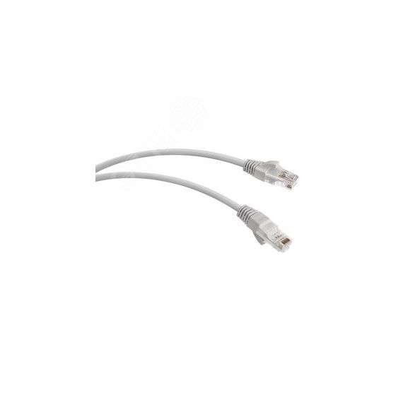 Патч-корд U/UTP категория 5е 2xRJ45 неэкранированный серый LSZH 10м WRline WRline WR-PC-RJ45-UTP-5E-10-GY
