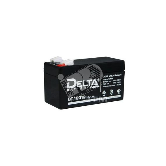 Аккумулятор DT 12В 1.2Ач Delta DT 12012