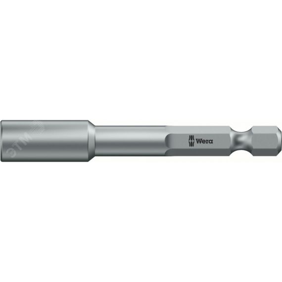 Головка торцевая 869/4 без магнита хвостовик 1/4 E 6.3 9 x 50 мм WERA WE-060404