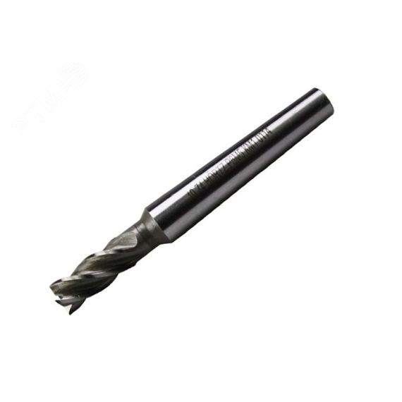 Фреза концевая 14.0 мм z=4, конический хвостовик КМ2, марка стали - Р6М5 Hortz 351879