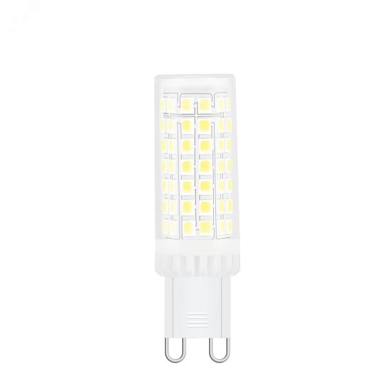 Лампа светодиодная LED 5.5 Вт 550 лм 4100К AC150-265В G9 капсула нейтральный керамическая диммируемая Black Gauss 107309255-D