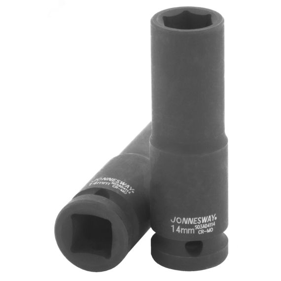 Головка торцевая ударная глубокая 1/2''DR, 14 мм Jonnesway S03AD4114
