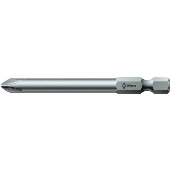 Бита 851/4 Z PH вязкая твердость хвостовик 1/4 E 6.3 PH 2 x 70 мм WERA WE-059770
