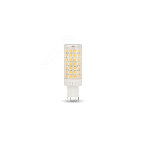 Лампа светодиодная LED 5.5 Вт 550 лм 3000К AC150-265В G9 капсула теплая керамическая диммируемая Black Gauss 107309155-D