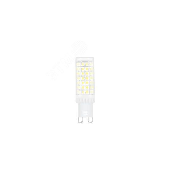 Лампа светодиодная LED 5.5 Вт 550 лм 4100К AC150-265В G9 капсула нейтральный керамическая диммируемая Black Gauss 107309255-D