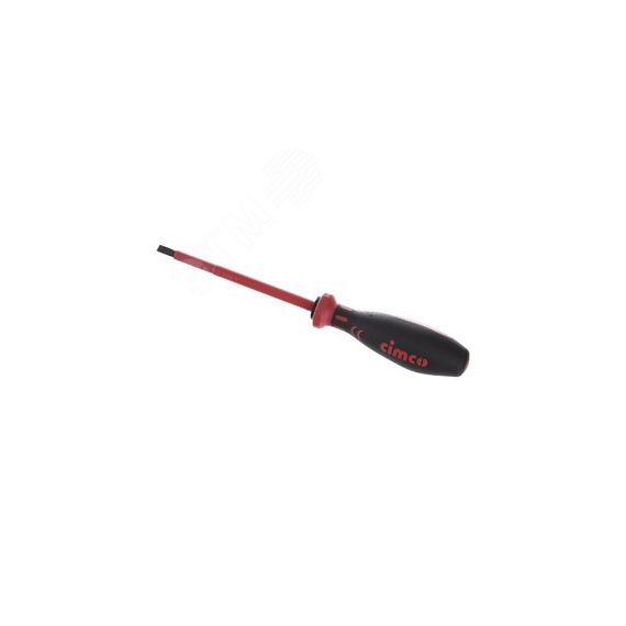 Отвертка шлицевая диэлектрическая VDE SL 3.5x0.6х100мм CIMCO 11 7703
