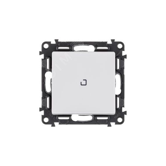 Valena LIFE Выключатель 10АХ 250В с подсветкой С лицевой панелью Белый LEGRAND 752410