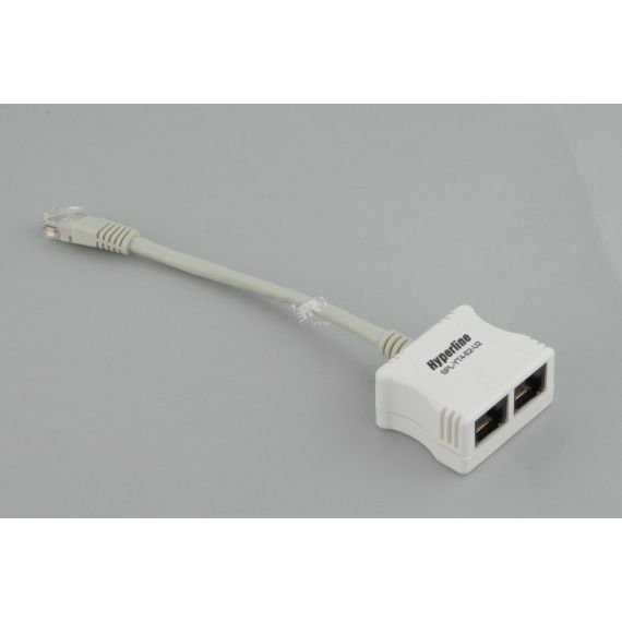 Разветвитель 4Pr.T568A/T568B -> 2Pr.10BASE + 2Pr.USOC Hyperline 34526