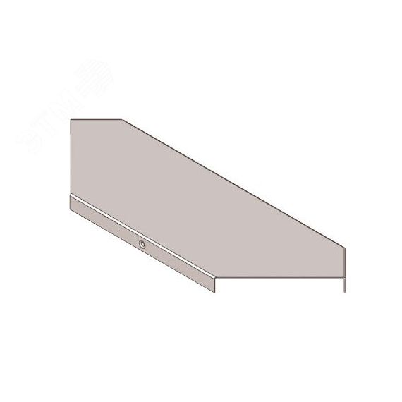 Крышка к угловому лотку замковому КЛУЗ 50-90 УT1,5 поворот на 90, горячее цинкование(толщина покрытия 40...120мкм), S1,5 Завод ЭМИ Курган П0000012699