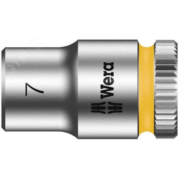 Головка торцевая шестигранная 8790 HMA Zyklop DR 1/4 7 x 23 мм WERA WE-003506