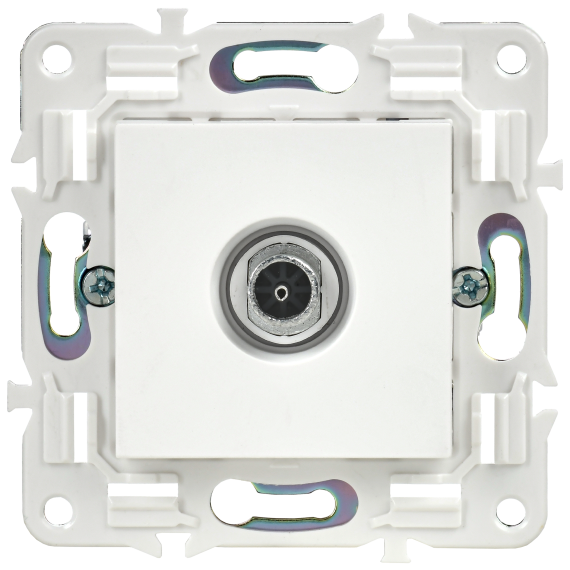 SKANDY Розетка TV оконечная SK-A12W арктический белый IEK