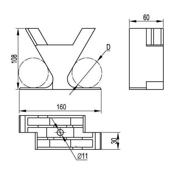 Чертеж BHR1104
