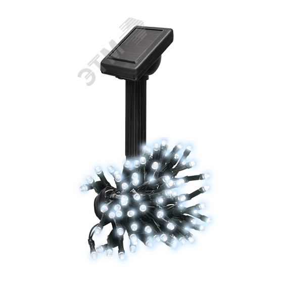 Солнечная светодиодная гирлянда SLR-G01- 50W хол. бел. 50 LED ФАZА JazzWay 5027282