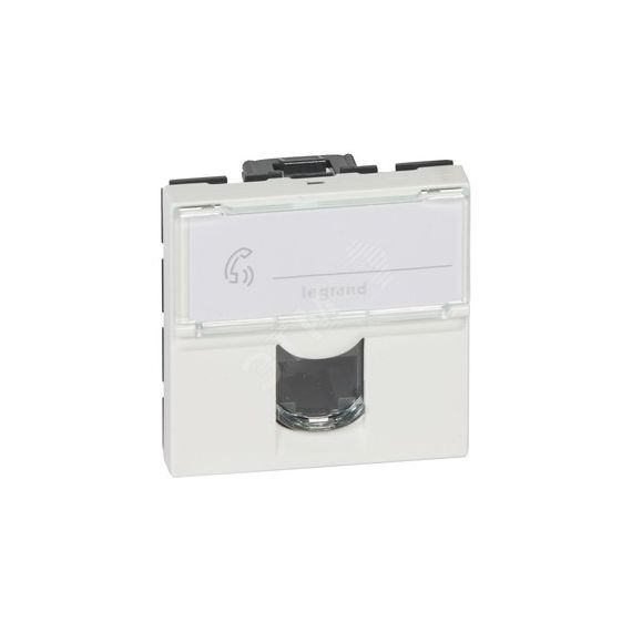 Mosaic Розетка компьютерная RJ45 2 модуля категория 5 LEGRAND 076554