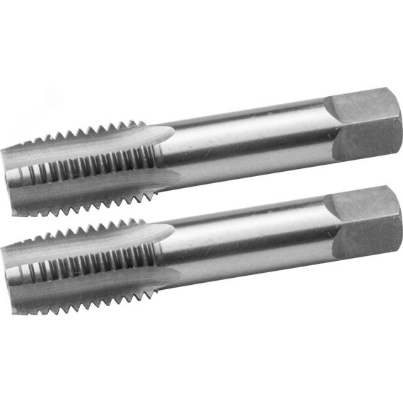 Комплект метчиков М16x1.5мм, сталь 9ХС, ручные ЗУБР 4-28006-16-1.5-H2