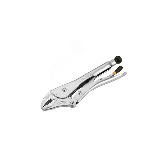 Зажим с фиксатором 250 мм, с закругленными губками Tolsen TT10049