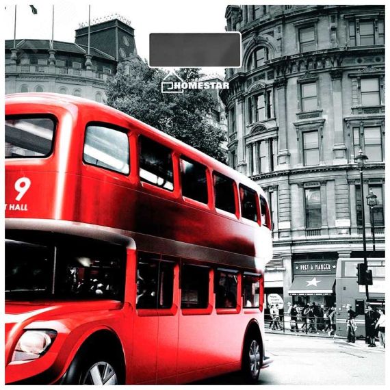 Весы напольные электронные HS-6001F стеклянная поверхность, до 180 кг HomeStar 003846