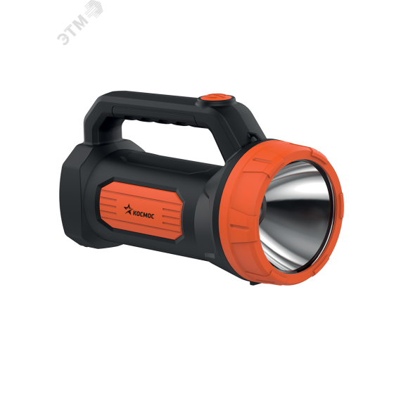 Фонарь-прожектор аккумуляторный , 3W LED, аккум. 4V 1,2Ah, 150Lm - 5 часов, 50Lm - 13 часа, КОСМОС KOCAccu9103W