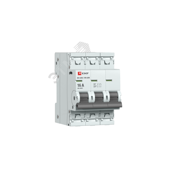 Выключатель нагрузки 3P 16А ВН-63N PROxima EKF S63316