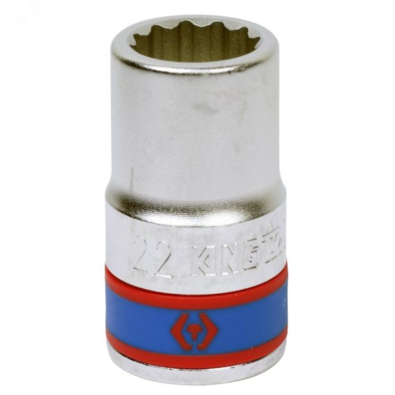 Головка торцевая стандартная двенадцатигранная 3/4', 22 мм King Tony 633022M
