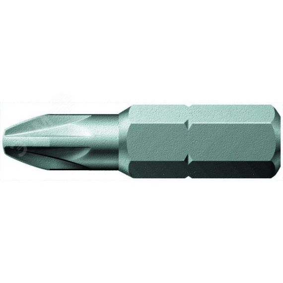 Бита 855/2 Z PZ вязкая твердость хвостовик 5/16 C 8 PZ 2 x 32 мм WERA WE-058010