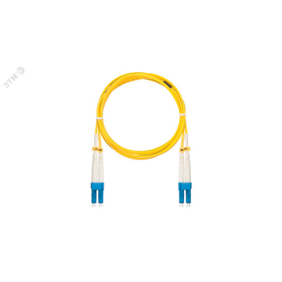 Шнур оптический соединительный SM 9/125 OS2 LC/UPC-LC/UPC двойной LSZH NIKOMAX/NIKOLAN NMF-PC2S2C2-LCU-LCU-020