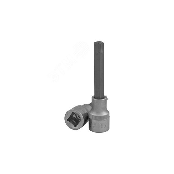 Насадка торцевая 1/2''DR с вставкой-битой TORX®, T60, 100 мм Jonnesway S07H4360