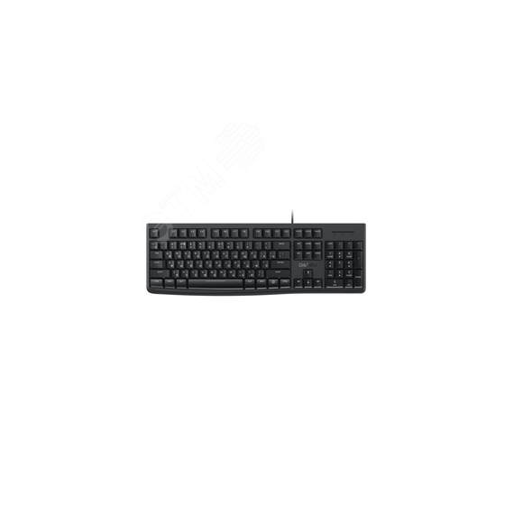Клавиатура мембранная, 104 клавиши, 1.8 м, черный Dareu LK185 Black