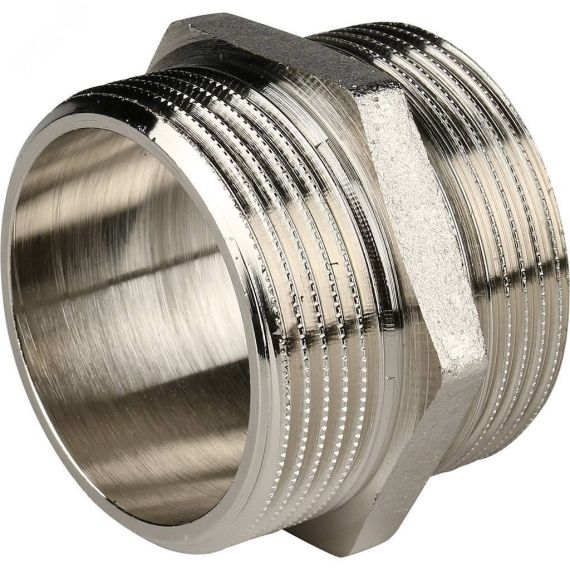 Ниппель HH никелированный 1'1/2 STOUT SFT-0004-112112