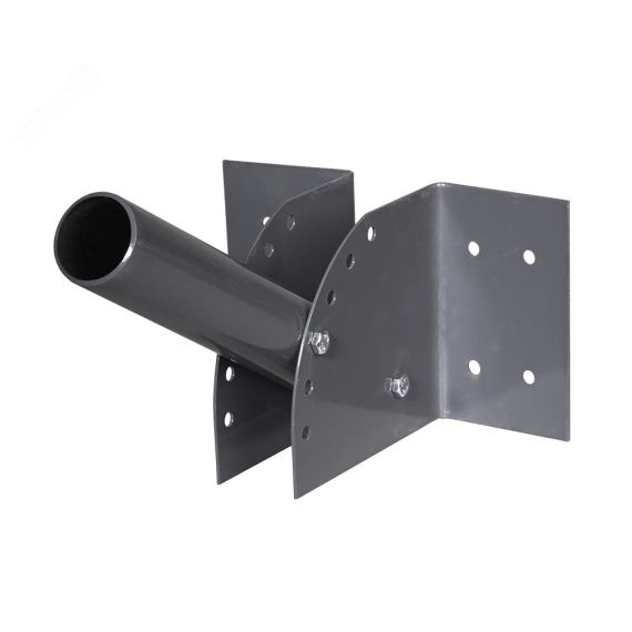 Настенный держатель для светильников PSL(РКУ) D40х1.5 серый JazzWay 5028159