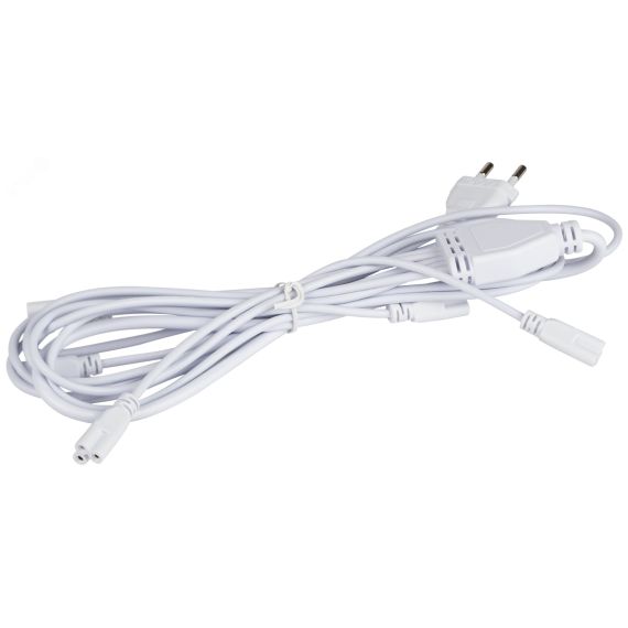 Разветвитель сетевой для фитолампы FITO 5х IEC C5 (3-pin) 2 м для подключения 5 светильников ЭРА Б0059055