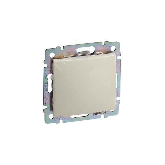 VALENA Переключатель одноклавишный в рамку слоновая кость Daccord/Legrand 695602