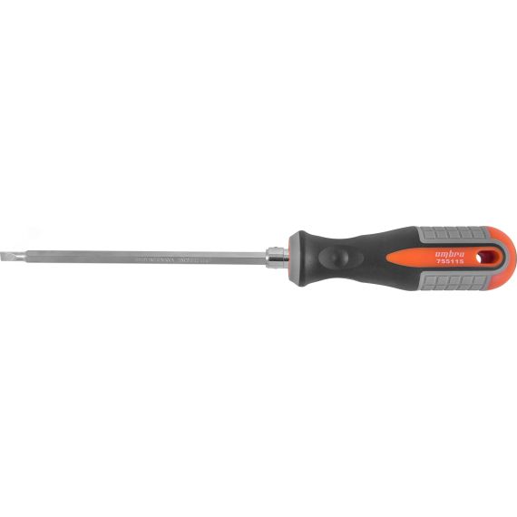Отвертка стержневая двусторонняя ROUND GRIP, РН1,SL5x150 мм Ombra 755115
