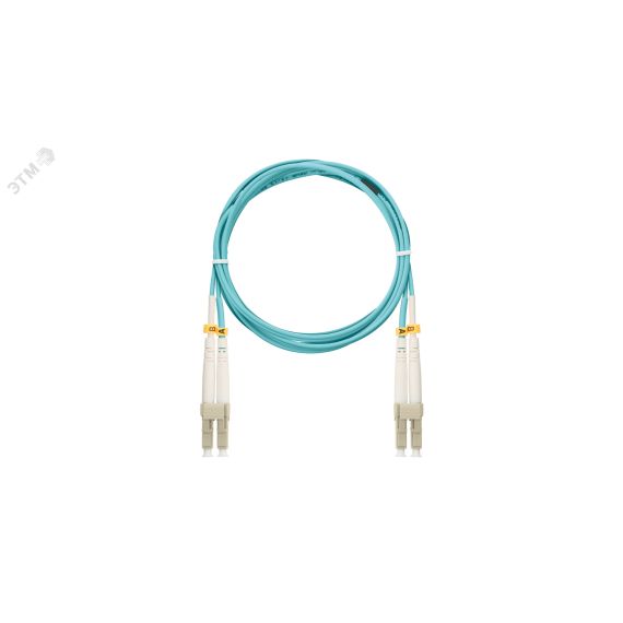 Шнур оптический соединительный мм 50/125 OM3 LC/UPC-LC/UPC двойной LSZH NIKOMAX/NIKOLAN NMF-PC2M3C2-LCU-LCU-005