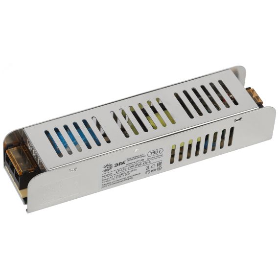 Блок питания для светодиодной ленты LP-LED 75W-IP20-12V-S ЭРА Б0061122
