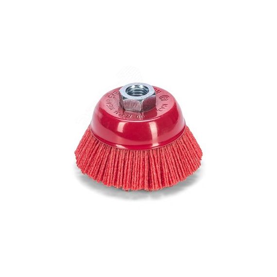 Щетка чашечная для УШМ с нейлоновым ворсом 75 мм Росомаха 910075