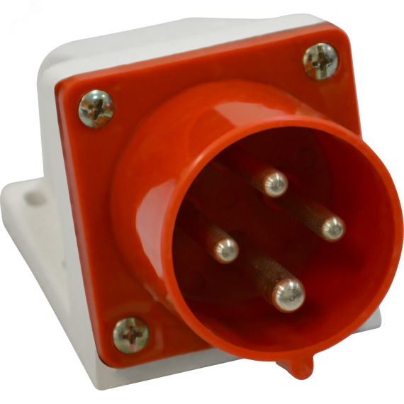 Вилка 524-32А-6h-380AC-3P+PE-IP44 КЭАЗ 241217