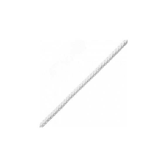 Шнур плетеный ПП 10 мм эргономичный. 16-пряд. белый. 10 м Tech-Krep 140348