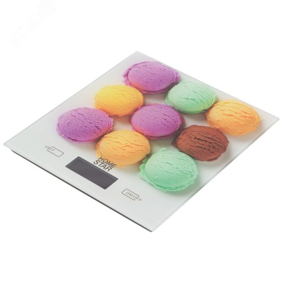 Весы кухонные электронные HS-3006 до 5 кг, мороженое HomeStar 004537