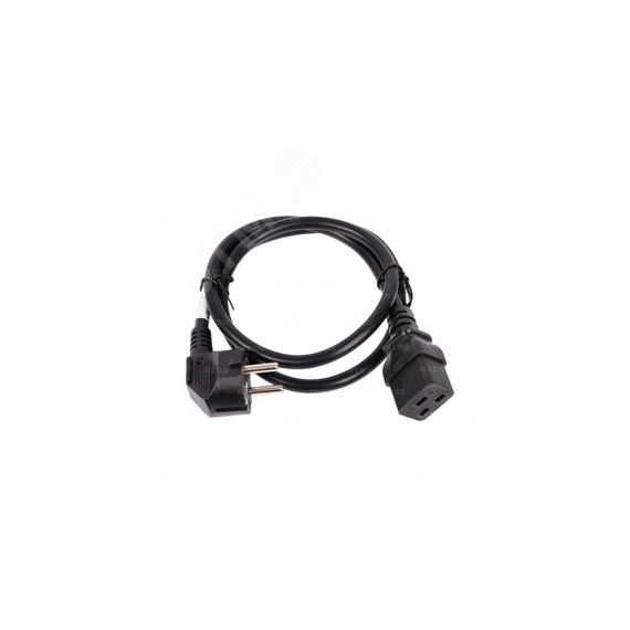 Шнур питания NTSS для БРП IEC 60320 C19 - CEE 7/7  Schuko. 3х1.5. 1.8 м. ГОСТ NTSS NTSS-PC19771
